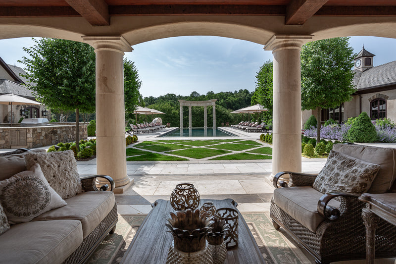 Latte Travertine Tile and Architectural Elements Mobile