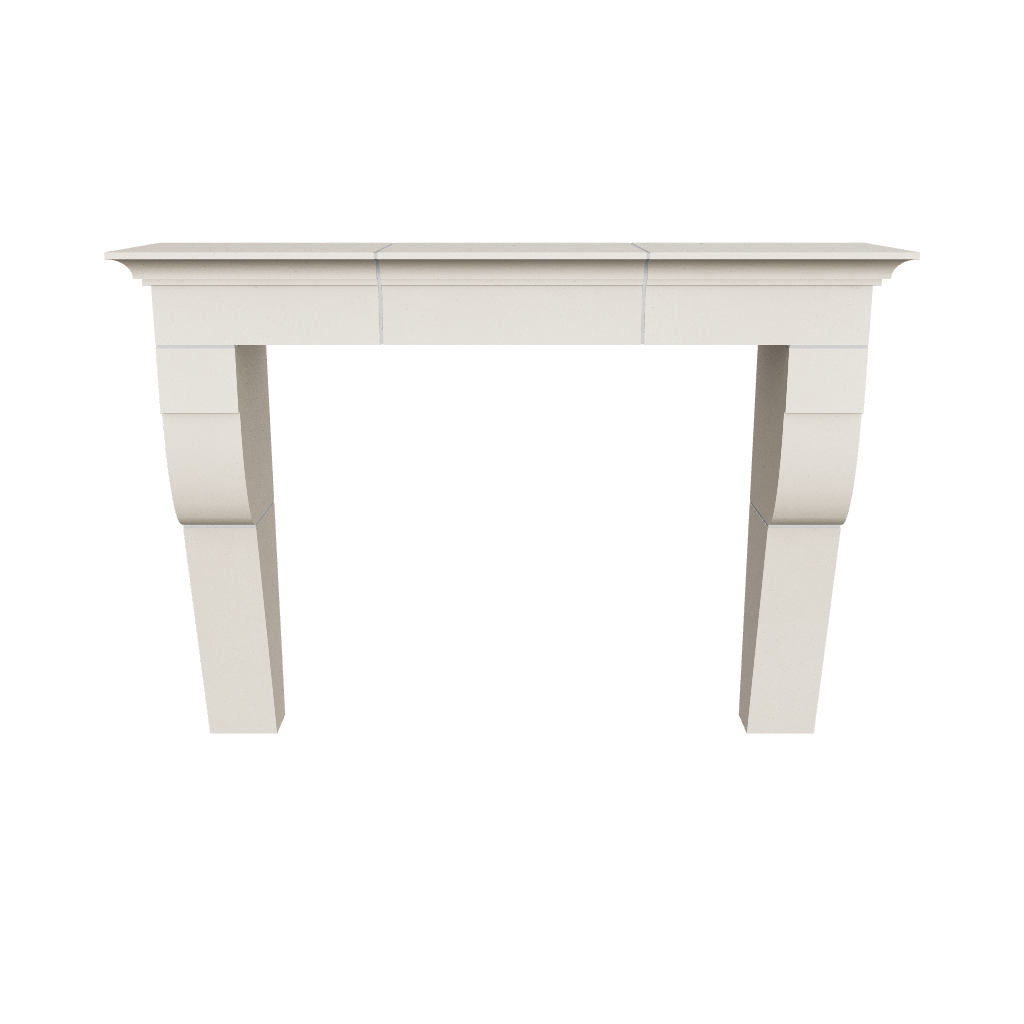 3d render of Ridgelands fireplace 