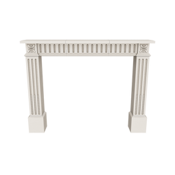 3d render of ROWAN fireplace 