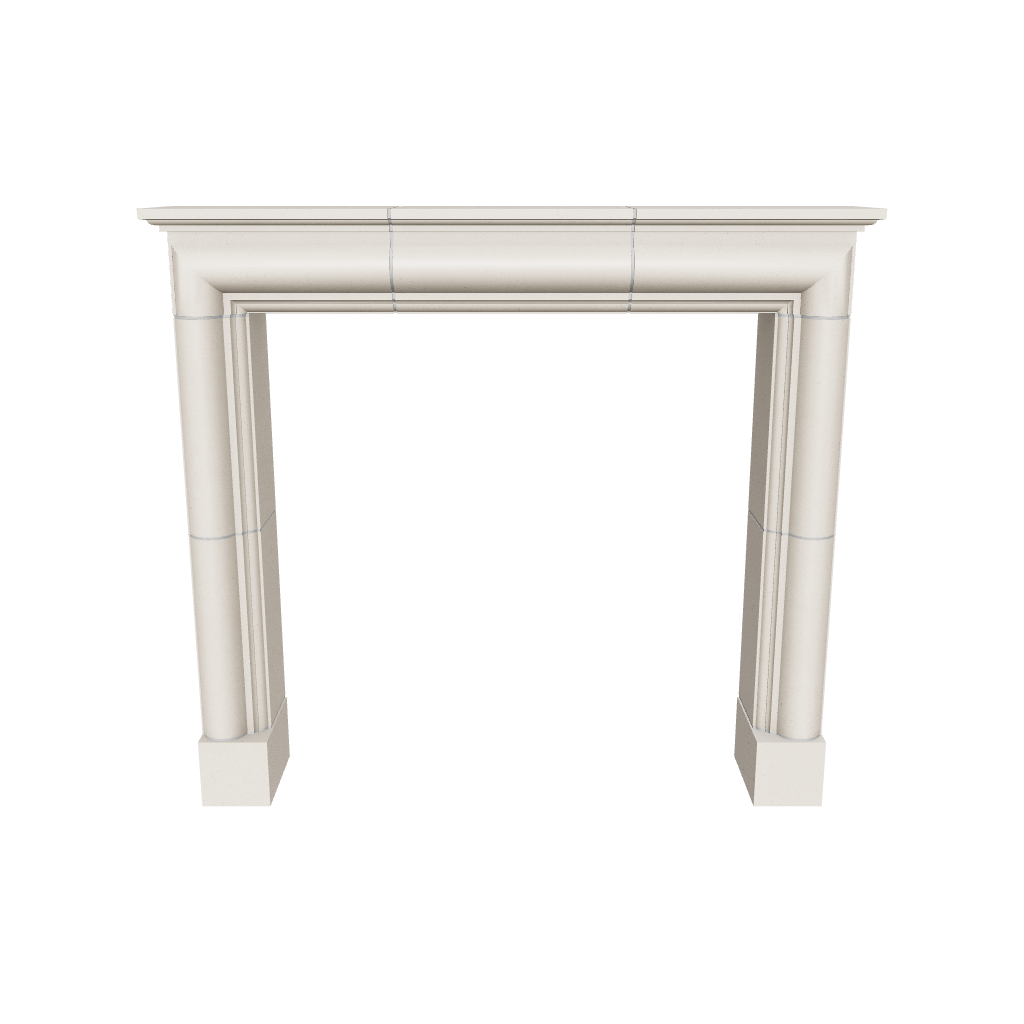3d render of Rutland shown in Menorca Marble.