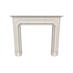 RALEIGH fireplace render