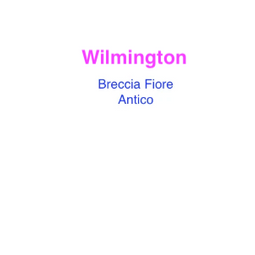 WILMINGTON in Breccia Fiore*, Antico Finish