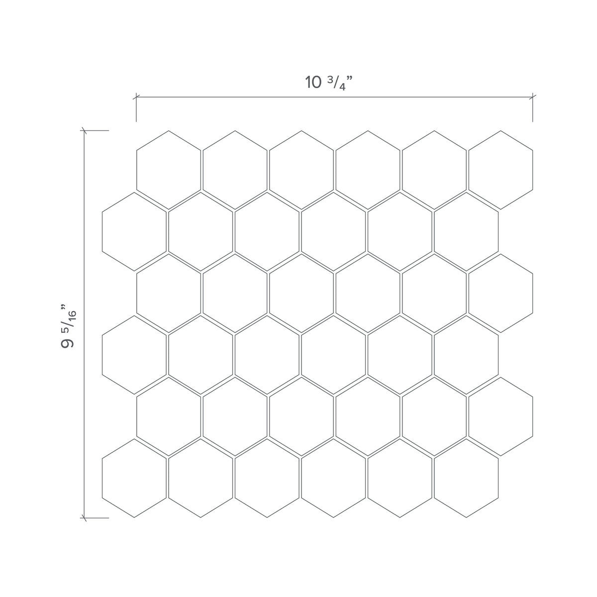 Hexagon Mosaic Main Product Slider View