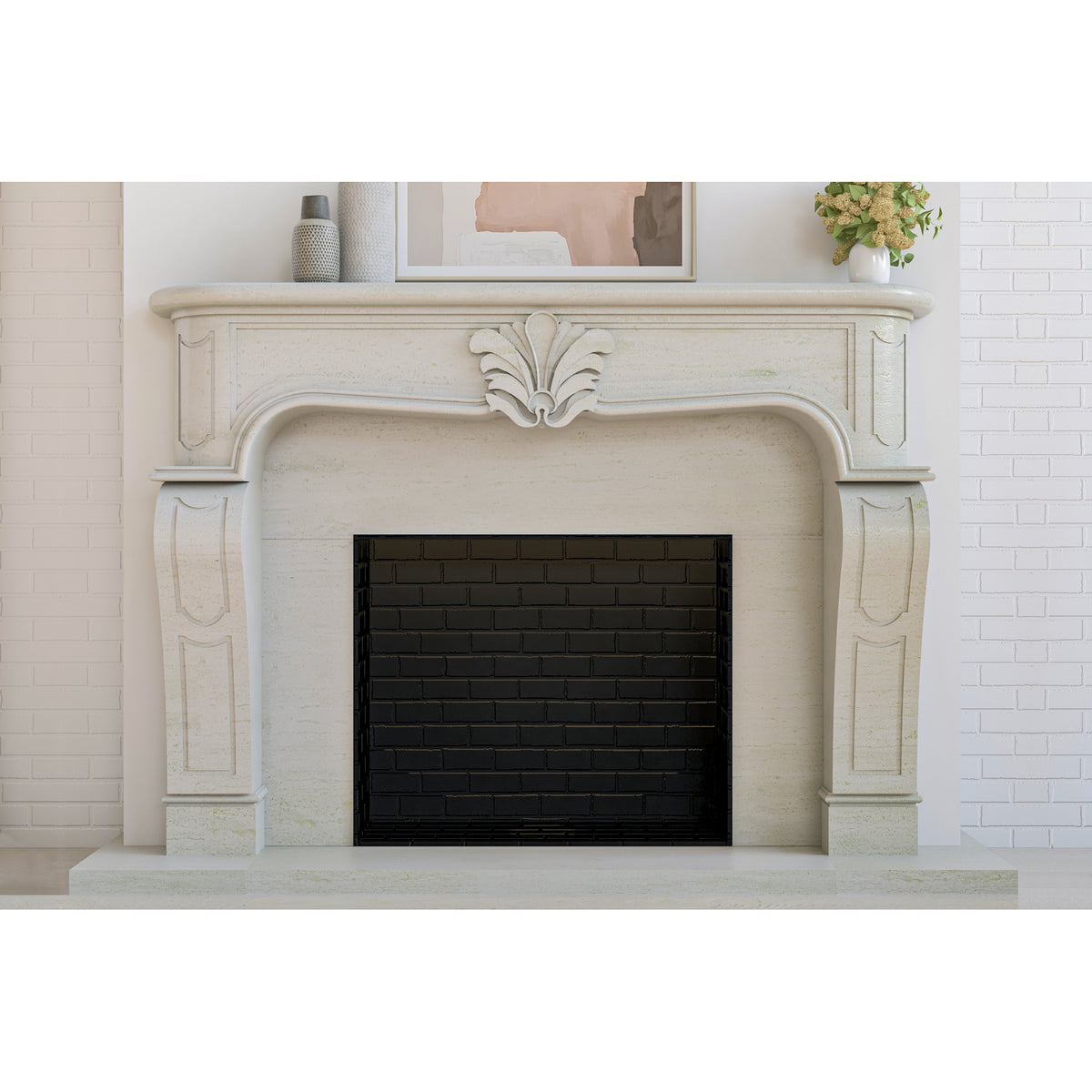 Primrose shown in Vintage Vein-Cut Travertine.