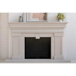 Chestnut shown in White Limestone.