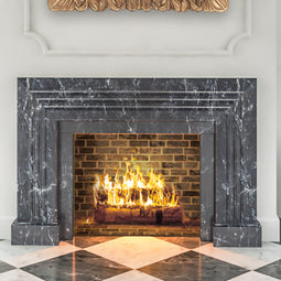 The Egoist shown in Breccia Nero Marble view 2