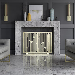 Haven shown in Breccia Nuvole Marble.