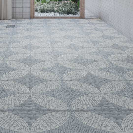 Petals Pebble Mosaic