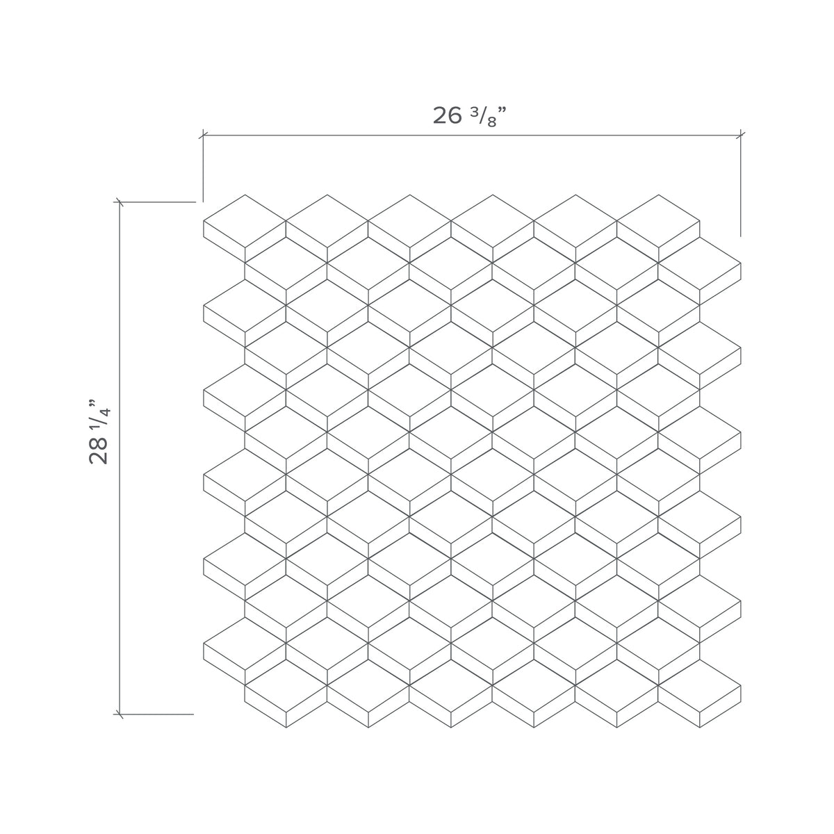 Rhombus Mosaic Main Product Slider View