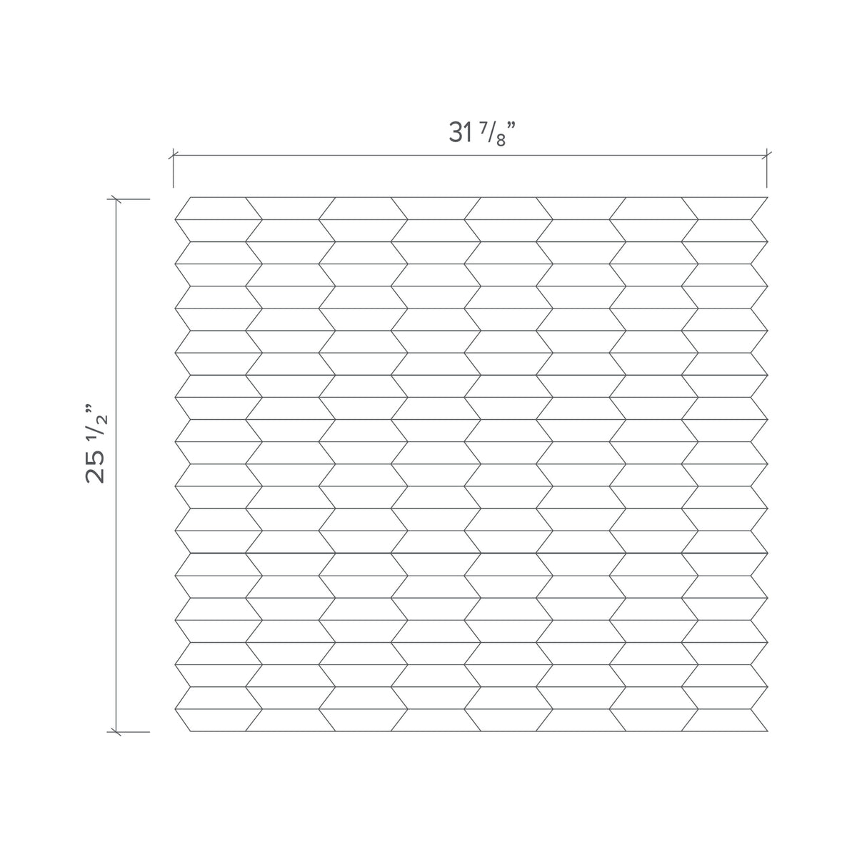 Trapezoid Mosaic view 1
