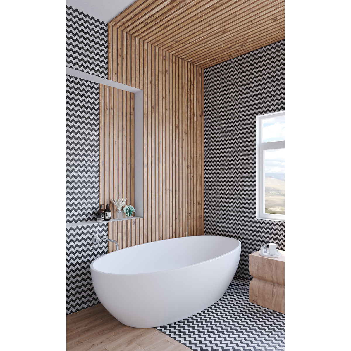 Shown in Danby and Nero Marble