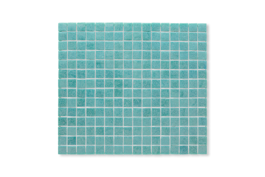 Turquoise Glass Mosaics